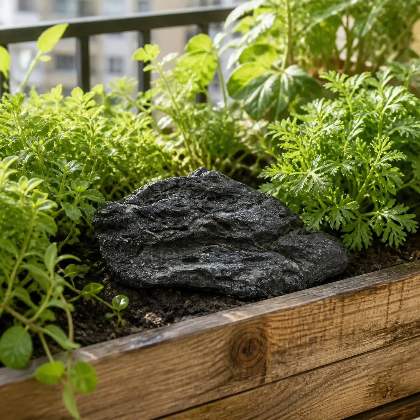 Weathered Artificial Mountain Rock Model Lightweight Landscape Rock Model Rugged