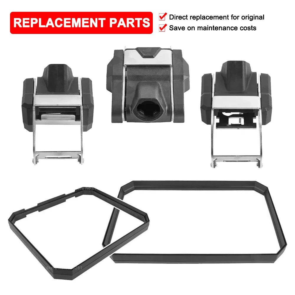 For R1250GS R1200GS LC ADV F850GS F750GS Motorcycle Aluminum Box Lock Tailbox Locks Luggage Lock Tool Plastic Rings Sealing Ring