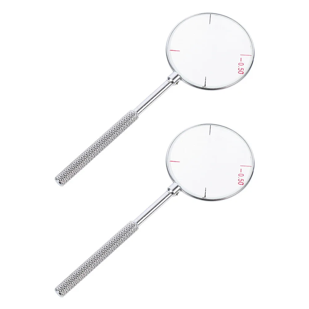 

2Pcs Column Lens Fitting Tool Precision Cross Cylindrical Lens 45 Degree Alignment for Optometry Use Eyeglass Supply