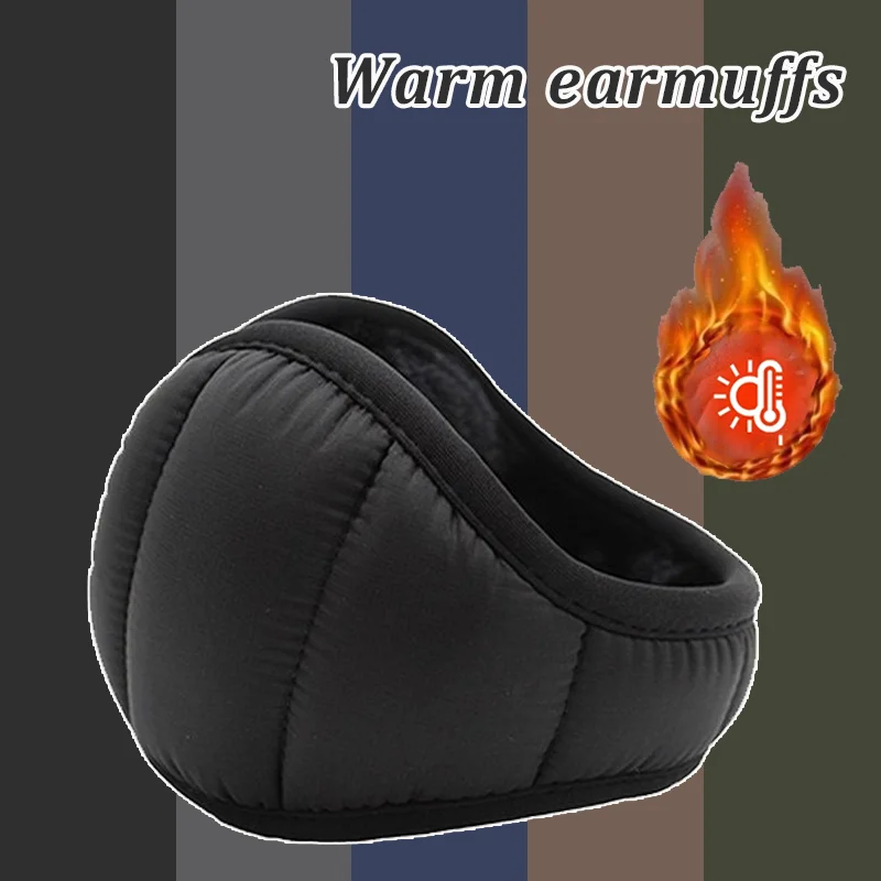 Waterproof Winter Earmuffs Warm Earmuffs Outdoor Running Earmuffs Women Men Warm Ear Muff Coldproof Headband Hair Band Unisex