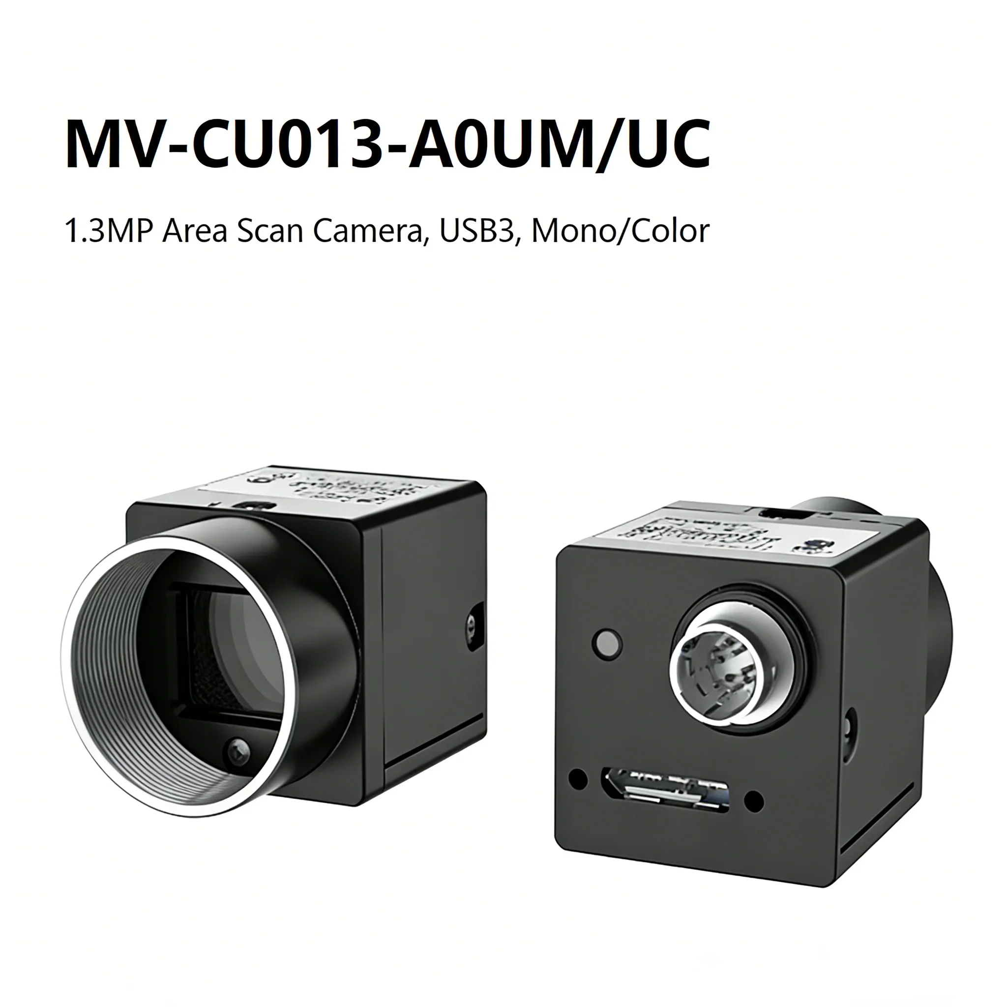 New Hikrobot 1.3MP Industrial Camera CU Series 1280×1024 Resolution 1/2