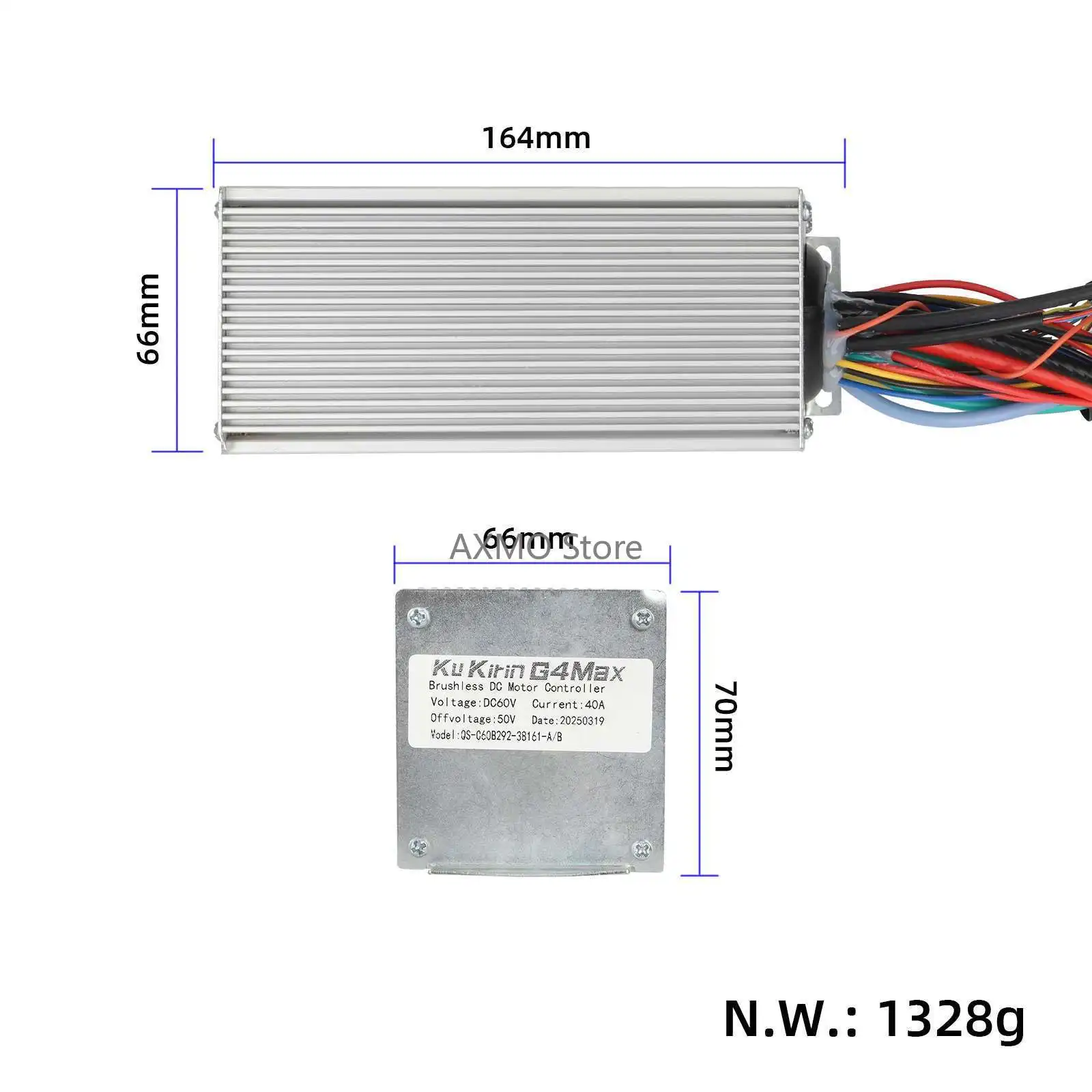 

Electric Scooters Controller for Kukirin G4 Max 60V-40A Motherboard Controller Electric Scooter Accessories