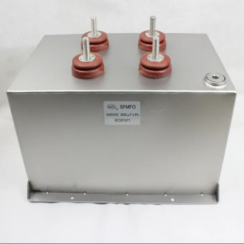 Magnetized electromechanical container pulse capacitor high power