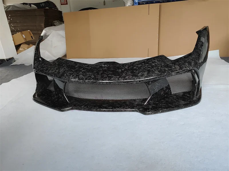 High quality Vorsteiner dry carbon forged grain front bumper front bracket for Lamborghini huracan LP580 LP610