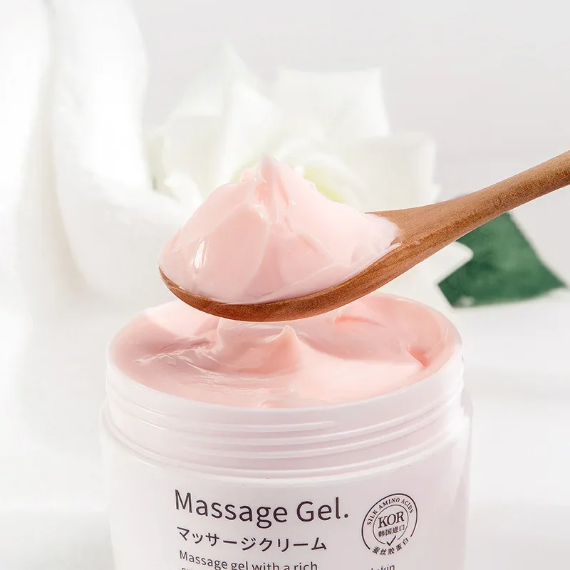 beauty salon massage cream rose gelatin refreshing oil control moisturizing cleansing massage cream skin care cream body scrub