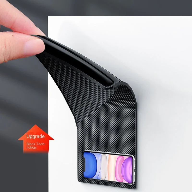 New Car Dashboard Sticky Anti-Slip PVC Mat Auto Non-Slip Sticky Gel Pad Car Styling Interior for Phone Sunglasses Holder