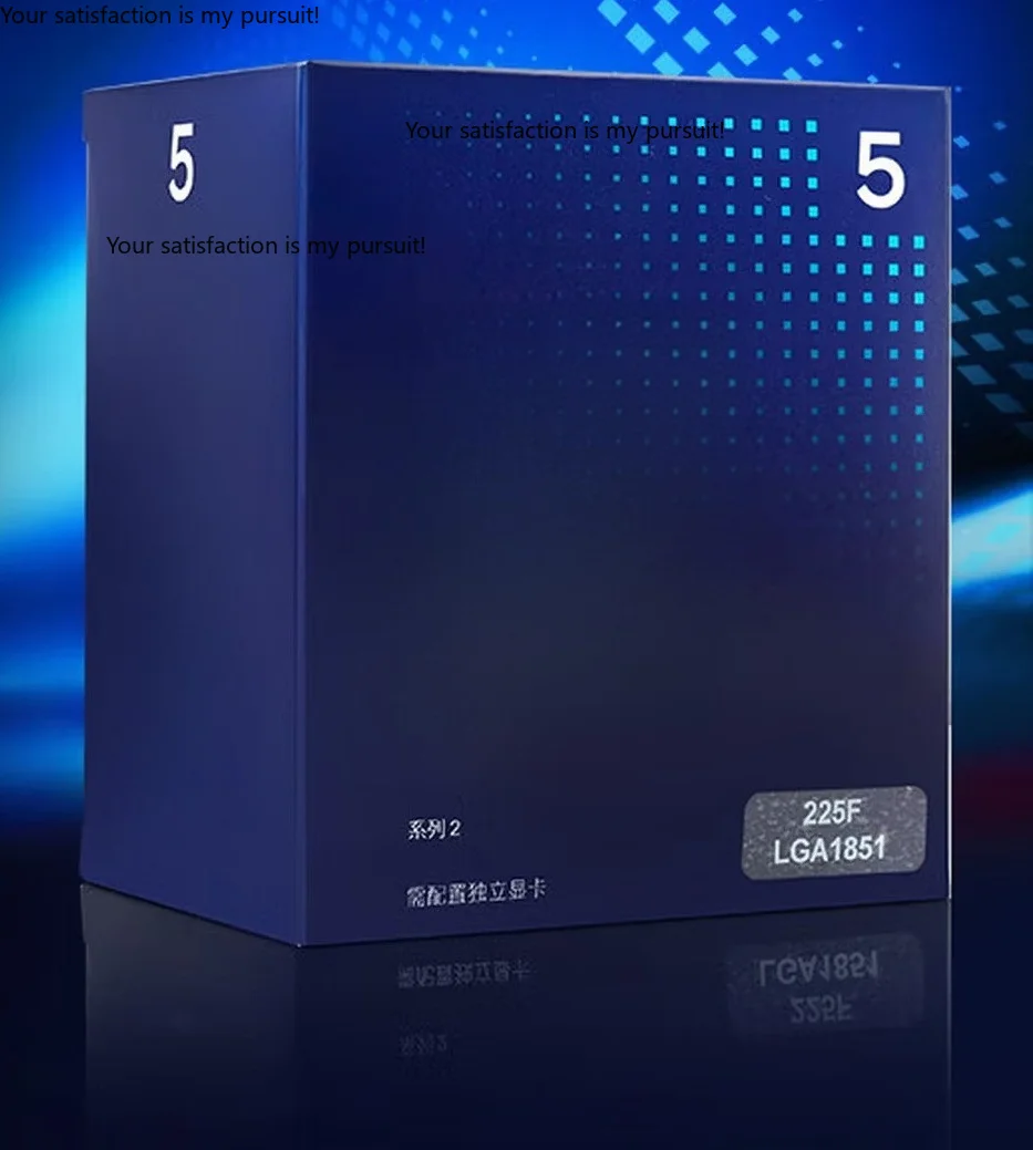 For Intel Core Ultra 5 225F Boxed Desktop PC CPU Processor