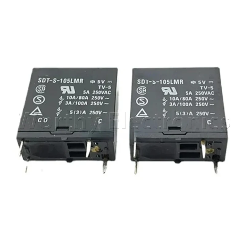 Free shipping 10pcs/lot relay 5VDC 5A 4PIN SDT-S-105LMR SDT-S-105DMR