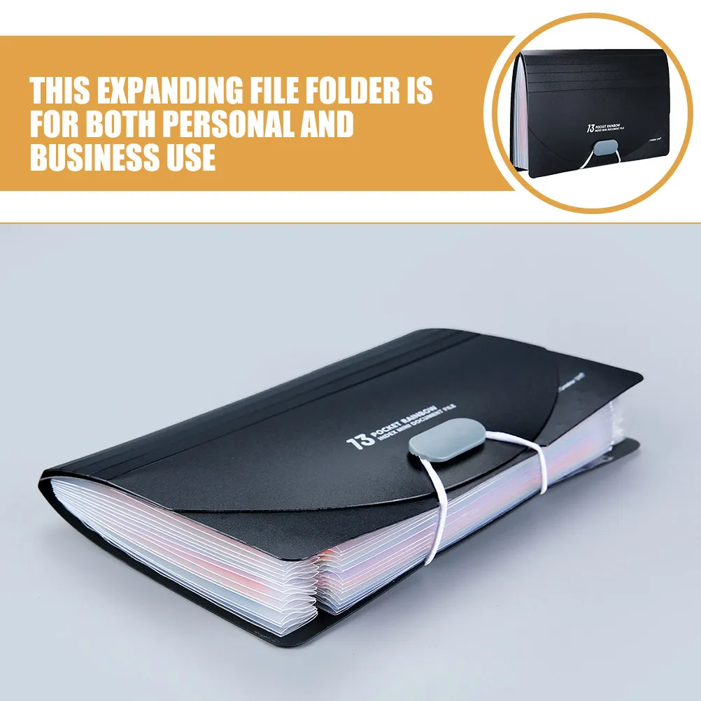 

File Folders Accordion Folders Portable Receipt Organizer For Receipts Taxes Monthly Bills Cards Checks Coupon Vouchers Change