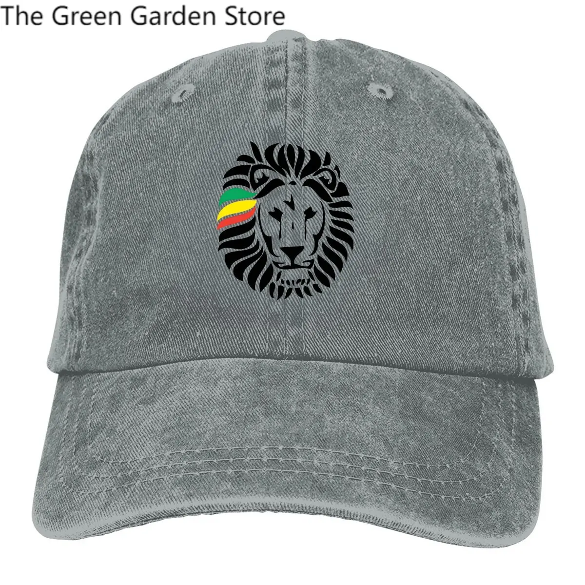 Jamaica Lion Multicolor Hat Peaked Men's Cap Tuff Head Personalized Visor Protection Hats