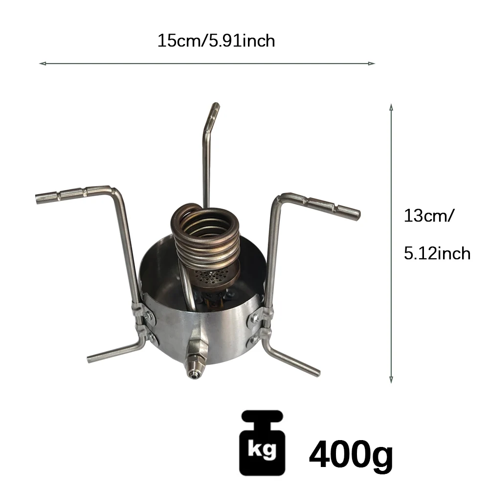 Portable Mini Gasoline Stove, Outdoor Camping Cooking, Multi-fuel Oil Stove, Liquid Fuel, Alcohol Oil Furnace, Picnic Burners