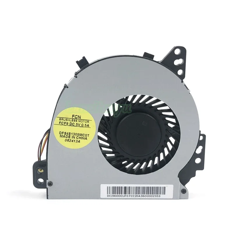 Nuevo ventilador de refrigeración de CPU para ordenador portátil Original para Toshiba S40DT-AT01M S40DT S40 S40-A S40D-A refrigerador DFS 481305 MC0T FCF9 MF60070V1-C130-G99