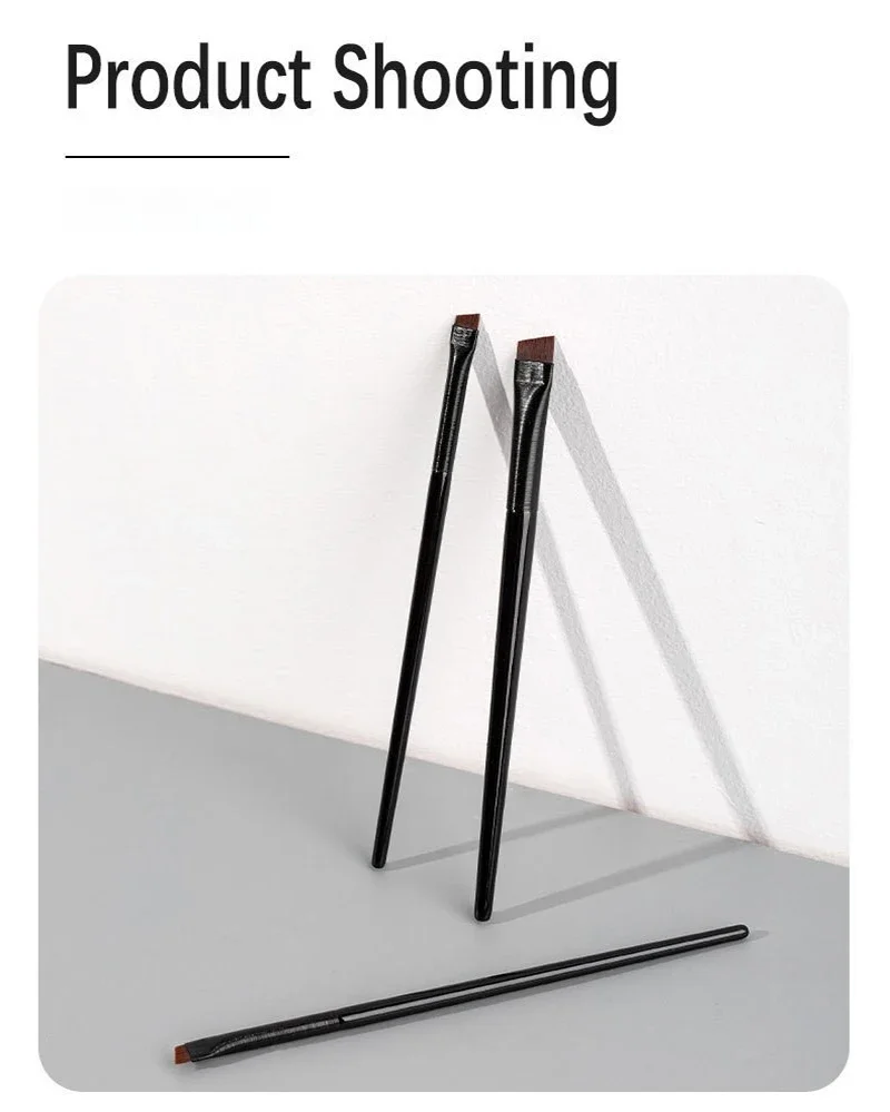Blade Eyeliner Brush A102 Flat Head Oblique Eyebrow Brush Eye Aegyo sal Eyebrow Powder Concealer Makeup Brush