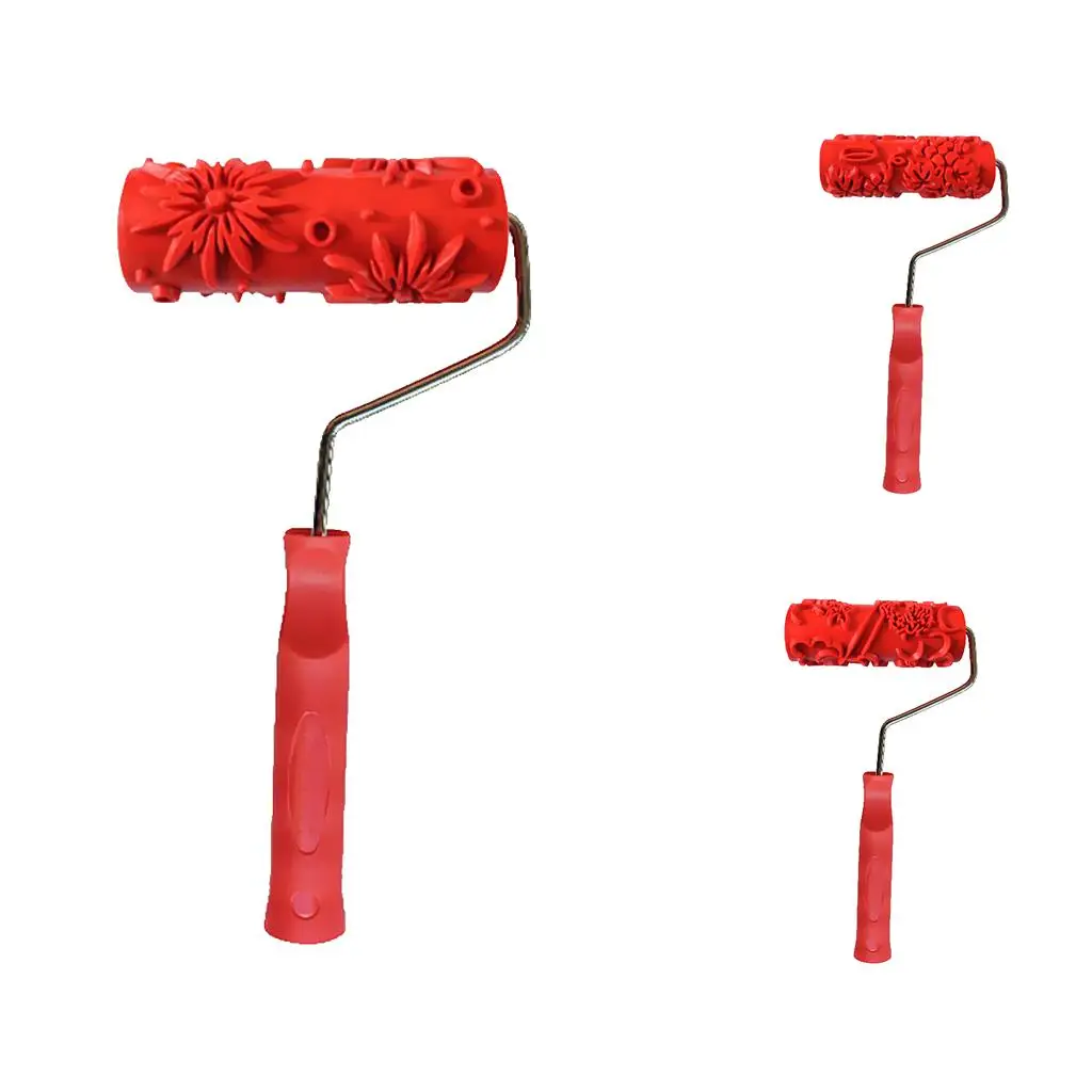 

Roller Brush for Empaistic Flower Painting From 7 '/ 15cm with Handle PICK , 103Y