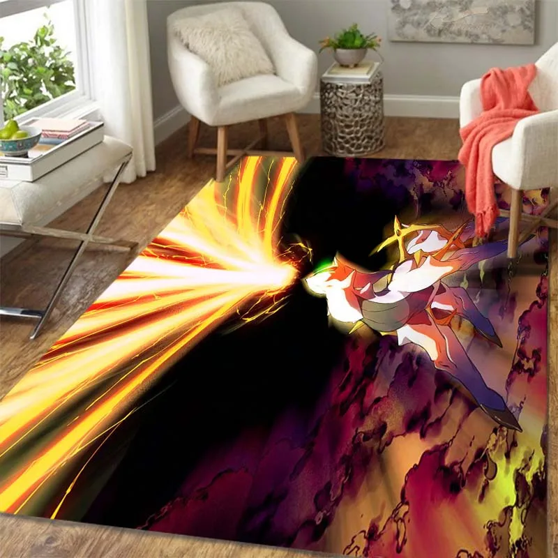 A-A-Arceus，Armor Abs Krabs ,Carpet Rug for Living Room Bedroom,Kitchen Doormat Bathroom Anti-slip Floor Mat