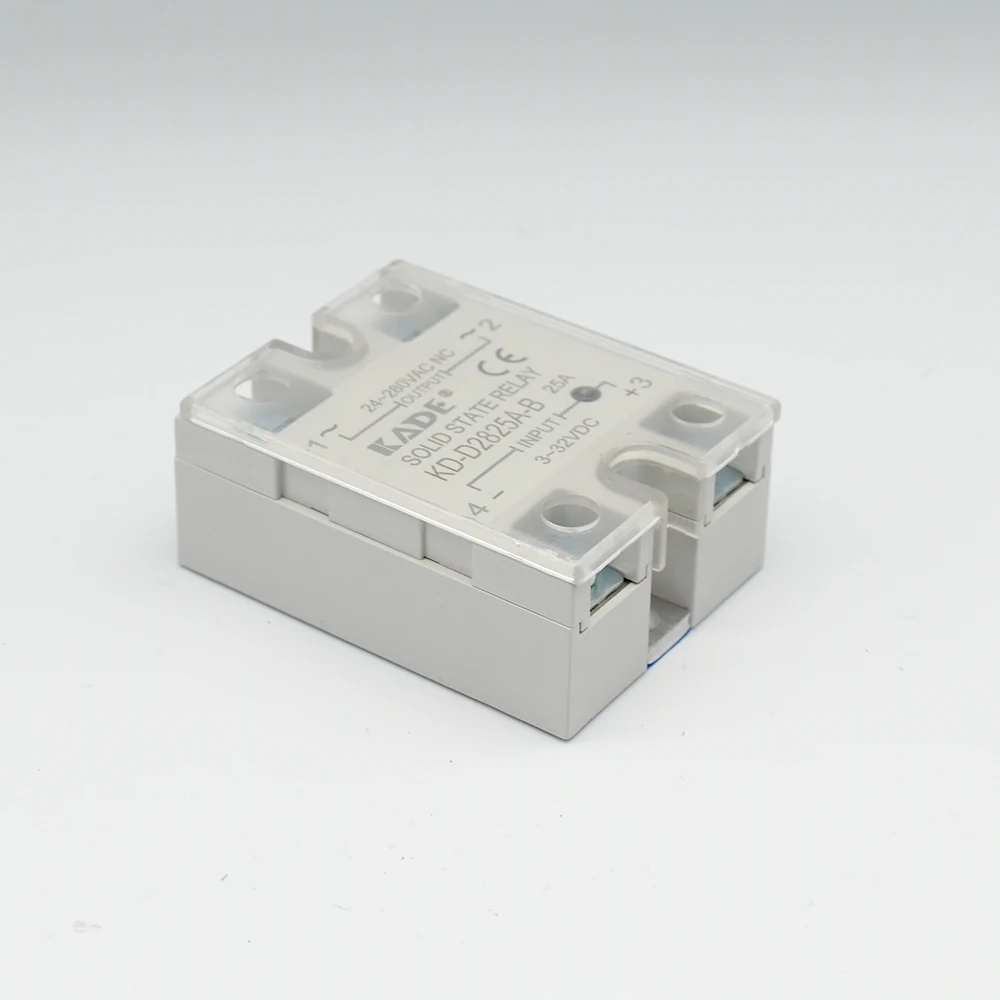 DA NC Normally Closed SSR Single Phase 3-24VDC Control 24-280VAC Heat Sink SSR-10DA 25DA 40DA NC Solid State RelayDC control AC