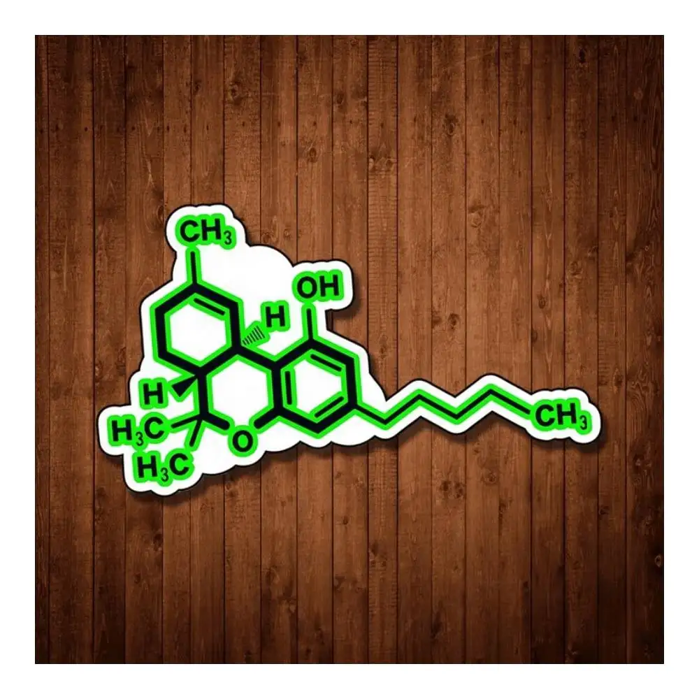 Neon Green Sci-Fi Decor Decal Hobbyist Sticker For Laptop Water Bottle Phone Helmet Luggage Science Geek Gift