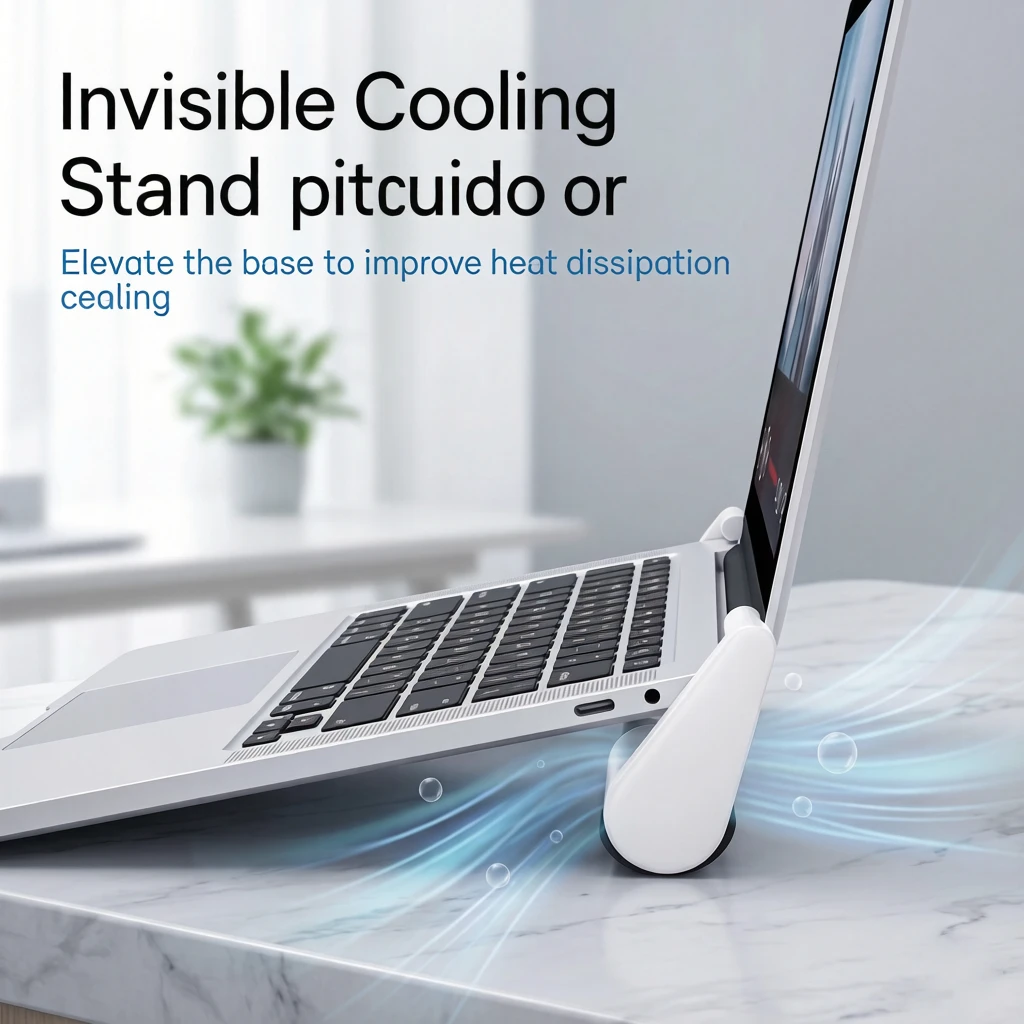 Przenośna Składana Podstawka P – Desk Setup Macbook recenzja i cena