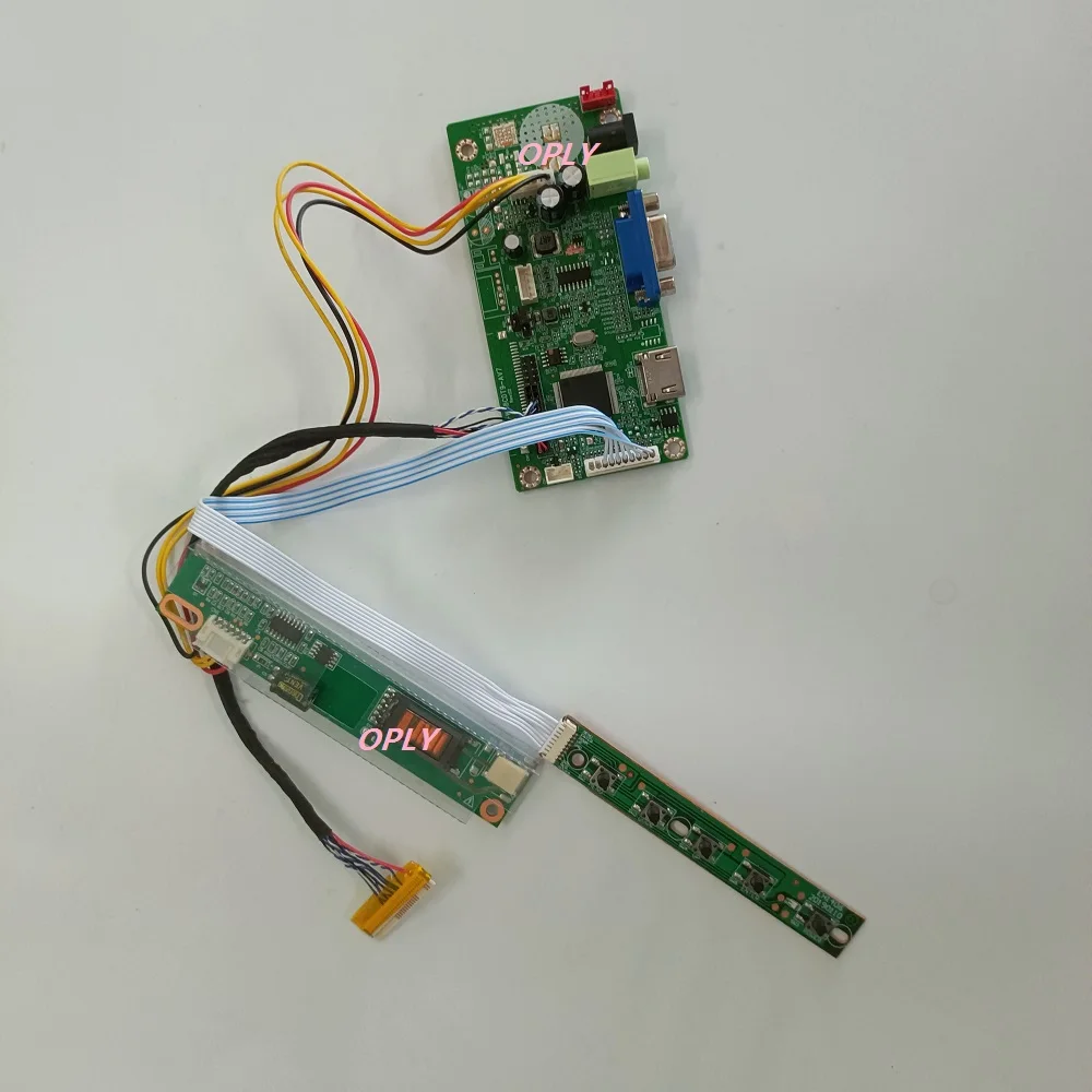 

Controller board for LP171WU1 LTN154U2 1920X1200 LCD HDMI-compatible VGA Screen panel monitor display LED DIY