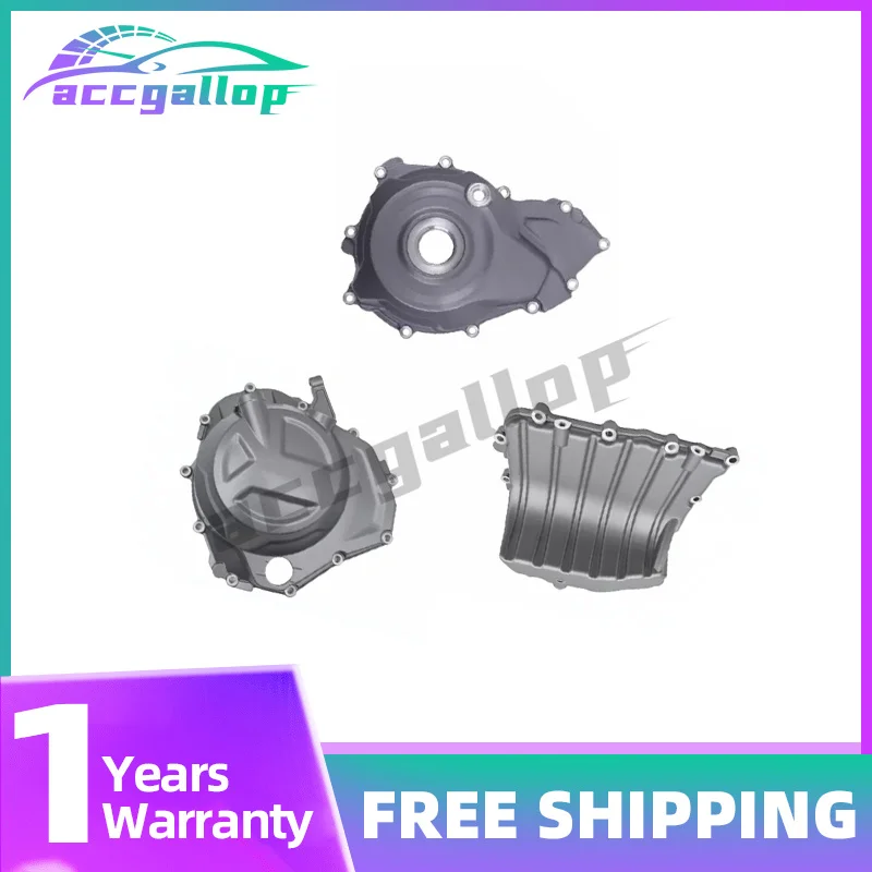 Motorcycle left right side covers clutch side cover magnetic motor side cover oil pan accessories Fit For CFMOTO 450MT CF400-7