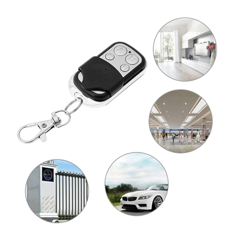 433Mhz 4 Buttons Remote Control 4CH Car Key Garage Door Opener Remote Control Electronic Gate Control Duplicator