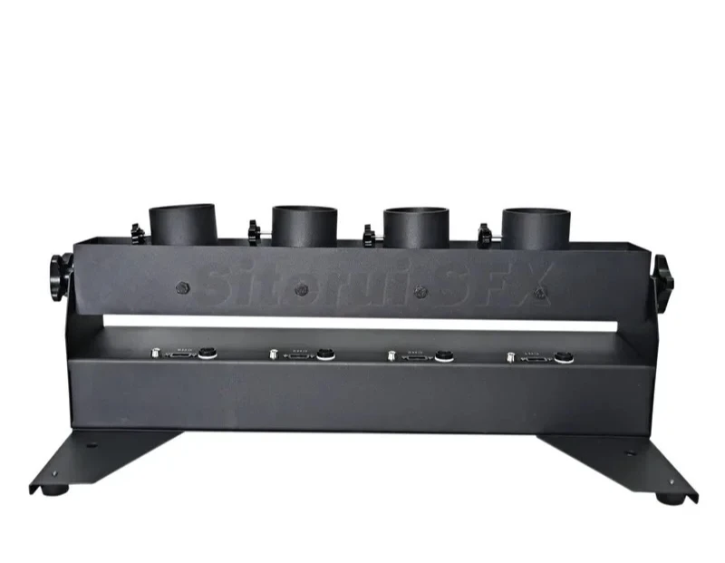 Elevate your event atmosphere with the  SFX Four-Head Electronic Confetti Cannon, designed specifically for DJs, event