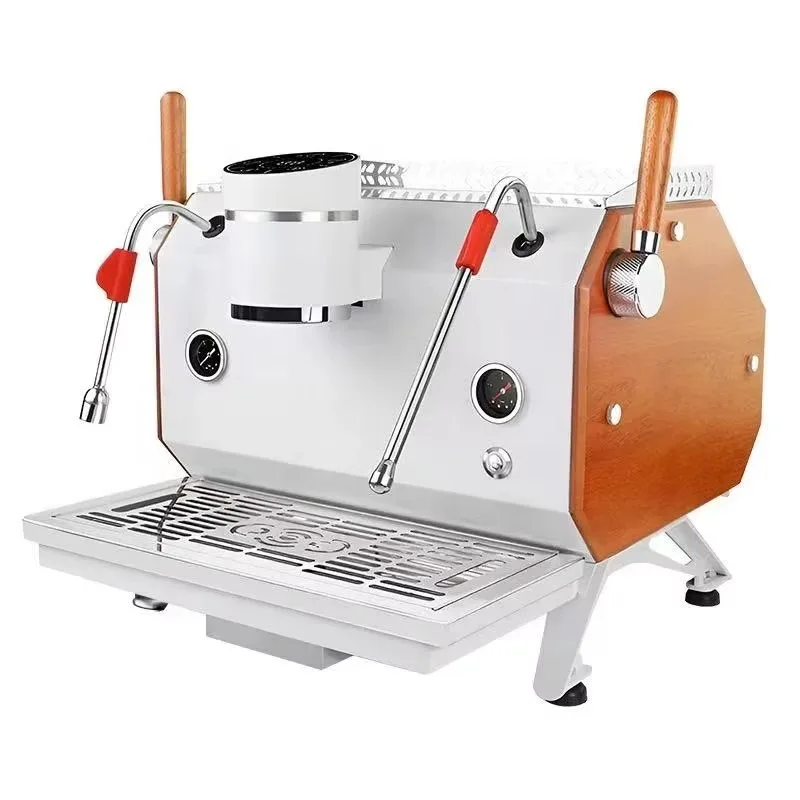 New Style Semi-auto Electric Programmable Commercial Espresso Coffee Machine Double Boiler for Coffee Shop