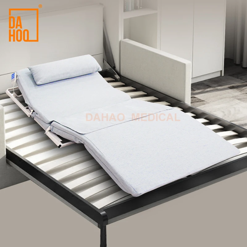 Over The Bed Portable Electric 2 Cranks Nursing Care Bed