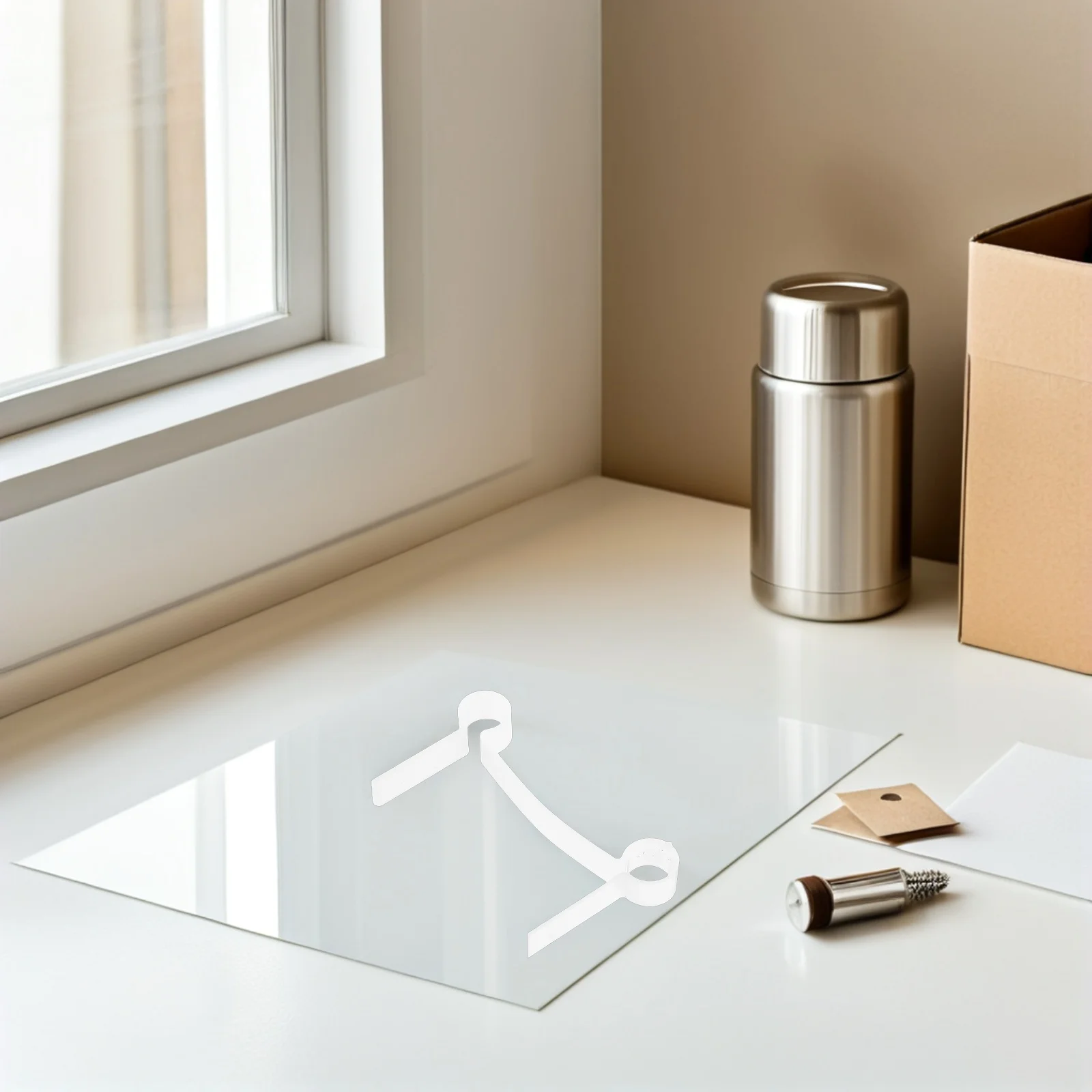 

4pcs Glass Door Gasket Replacement For Shower Doors Waterproof Seal Hinge Shims Spacer Pads Durable Bathroom Glass Seals