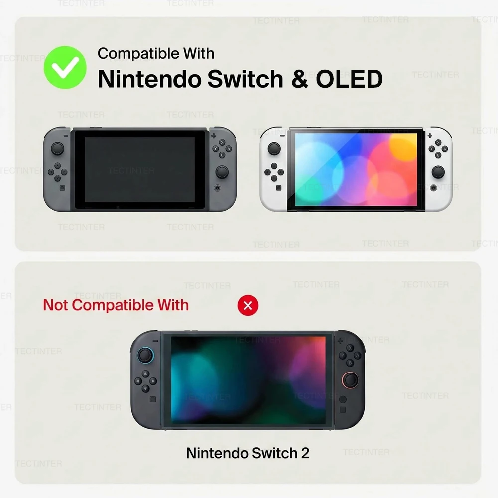 Portable Storage Bag for Nintendo Switch & Switch OLED Console Carrying Protective Case with 10 Cards Slots for NS Accessories image 2
