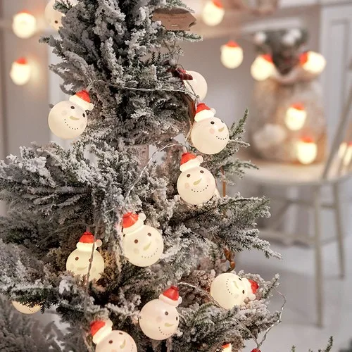 Deep Dreams Snowman Christmas Tree LED Light 10LU