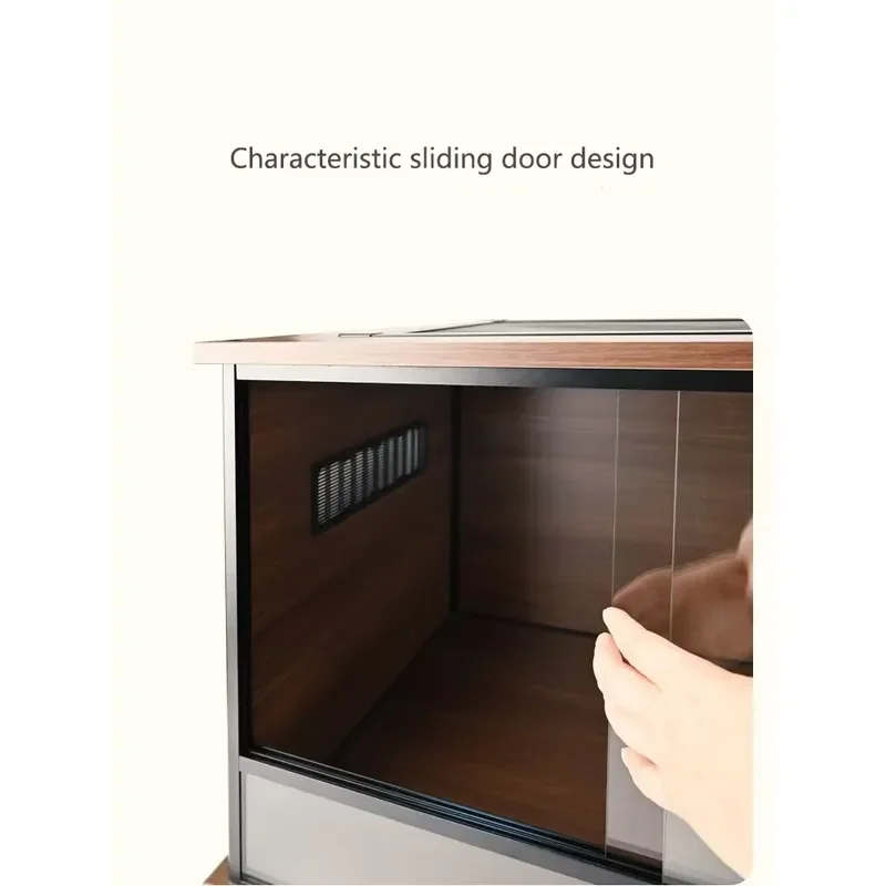 

Reptile Terrarium for Wooden with Slide Door Design