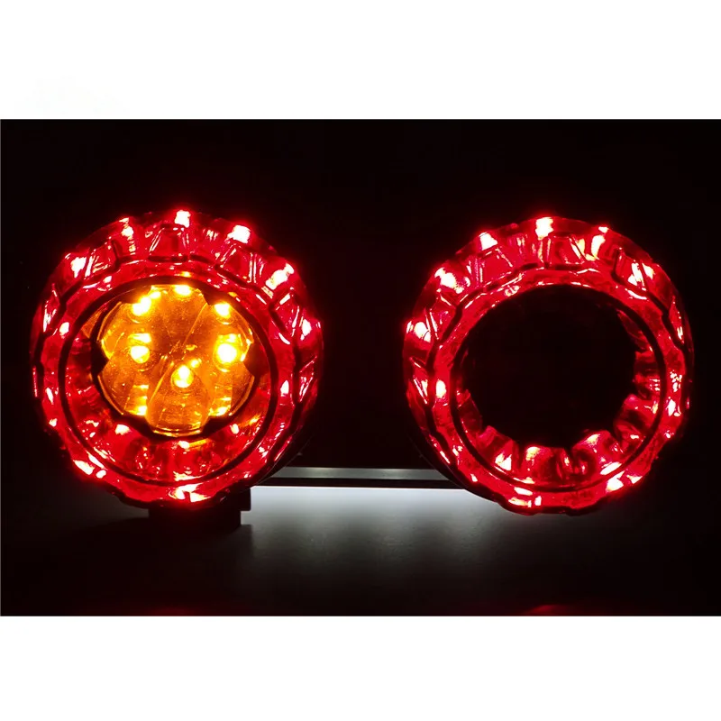 Motorbike For Yamaha Zuma BWS125 YW125 2009 2010 2011 2012 2013-2016 Rear Tail Light Brake Turn Signals Integrated Led Light