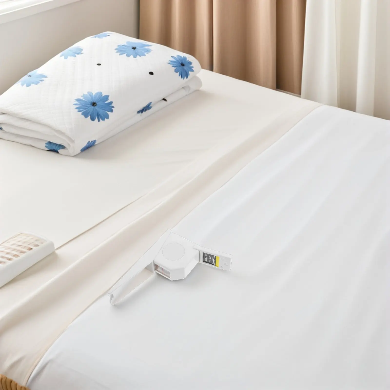 2-個壁掛け身長測定定規格納式伸縮式成長テープ簡単インストール子供身長スケール正確な子供用