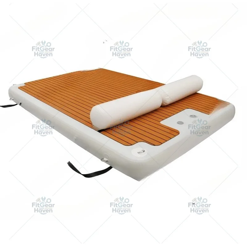 floating table Inflatable floating bed Water inflatable products  board Inflatable floating row