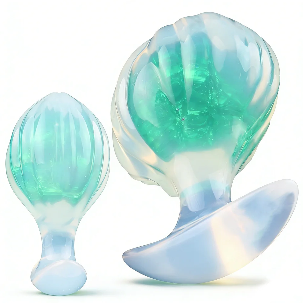 ANOSX Transparent Butt Plug Silicone Anus Dilator Anal Stimulate Penetration Anal Plug G-Spot Massager Adult Supply 18+