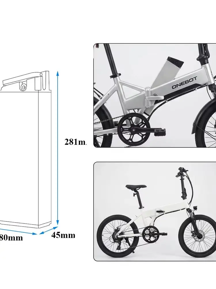 AliExpress PHANGLi-ION Ocean Drive Ora Electric Folding Bike Battery 36v 5.2Ah 6.4Ah 7Ah Jupiter Bike Discovery X5  for E-Folding bike Ocean Drive Ora