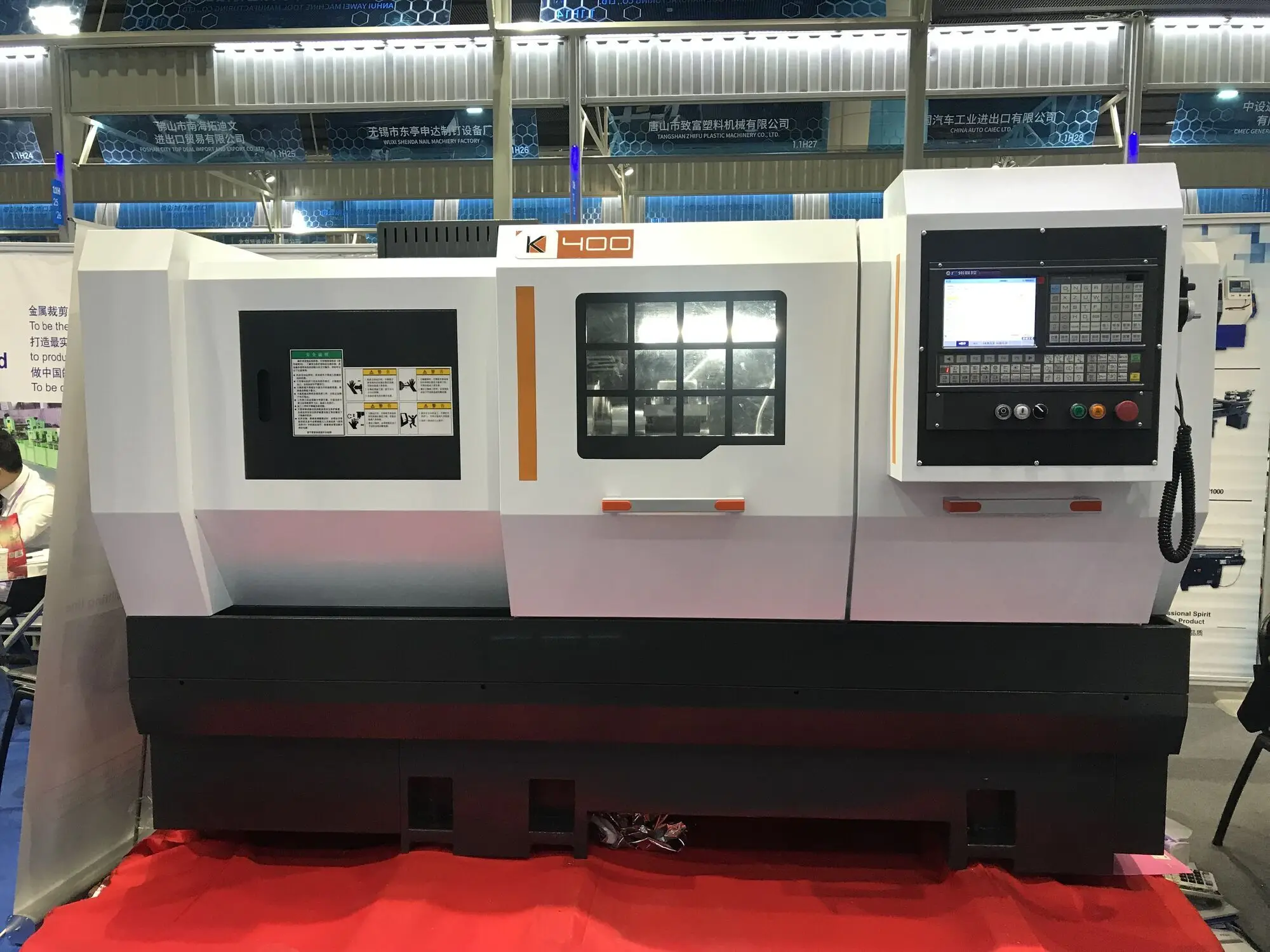 Horizontal CNC K400/750 Mesin Bubut Torno Para Metal Cnc Lathe Hine