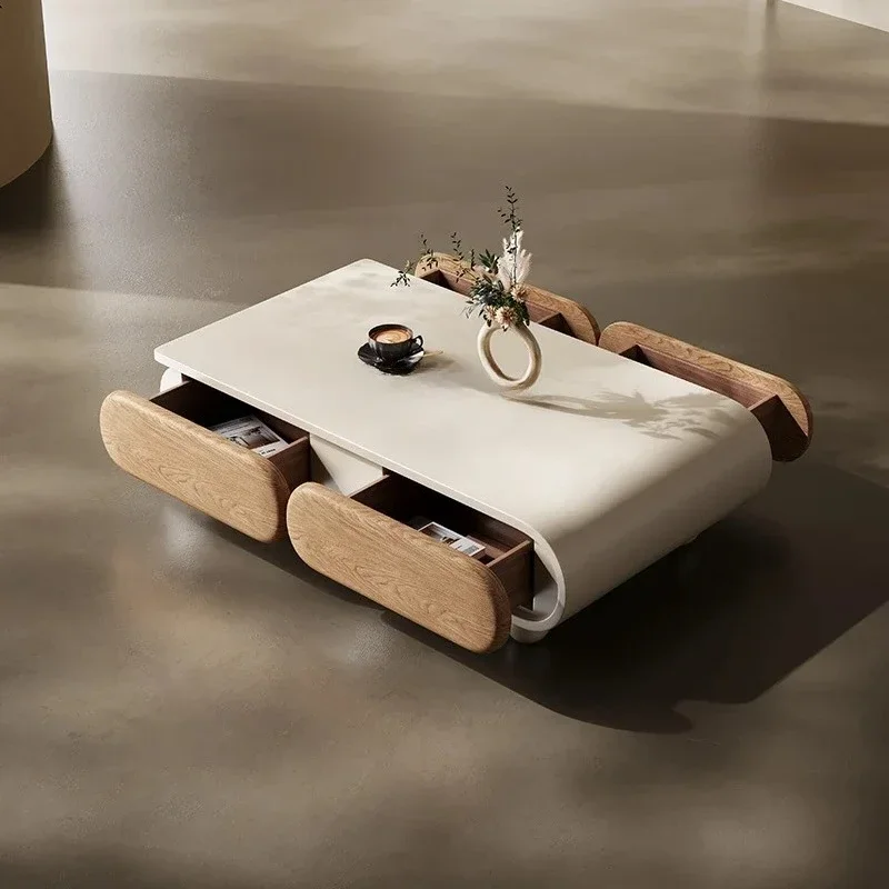 

Ваби-саби креативный журнальный столик, новая итальянская современная простая гостиная, бытовая маленькая квартира