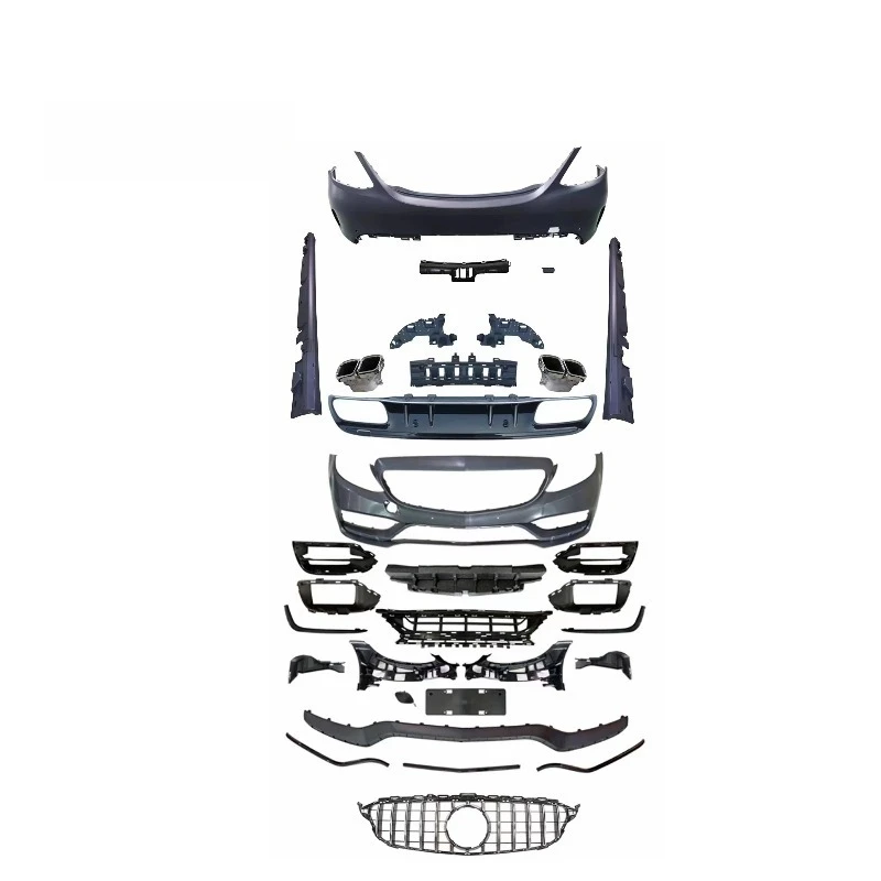 Conversion Kit For C-Class 2019 W205 C63 Body Kit Automotive Parts Facelift Body Kit