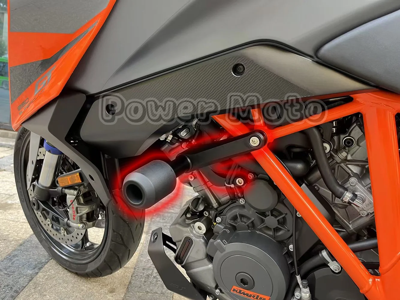 

Motorcycle Falling Protection Frame Slider Fairing Guard Crash Pad Protector For 1290 Super Duke R 2013-2024 Crash Protector