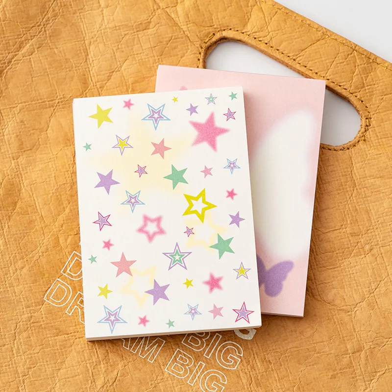 يمكن تمزيق الملاحظات اللاصقة بألوان قوس قزح، ملاحظات غير لاصقة، ديكور ذو مظهر جيد، ملصق رسائل مذكرة ملاحظات بعد ذلك