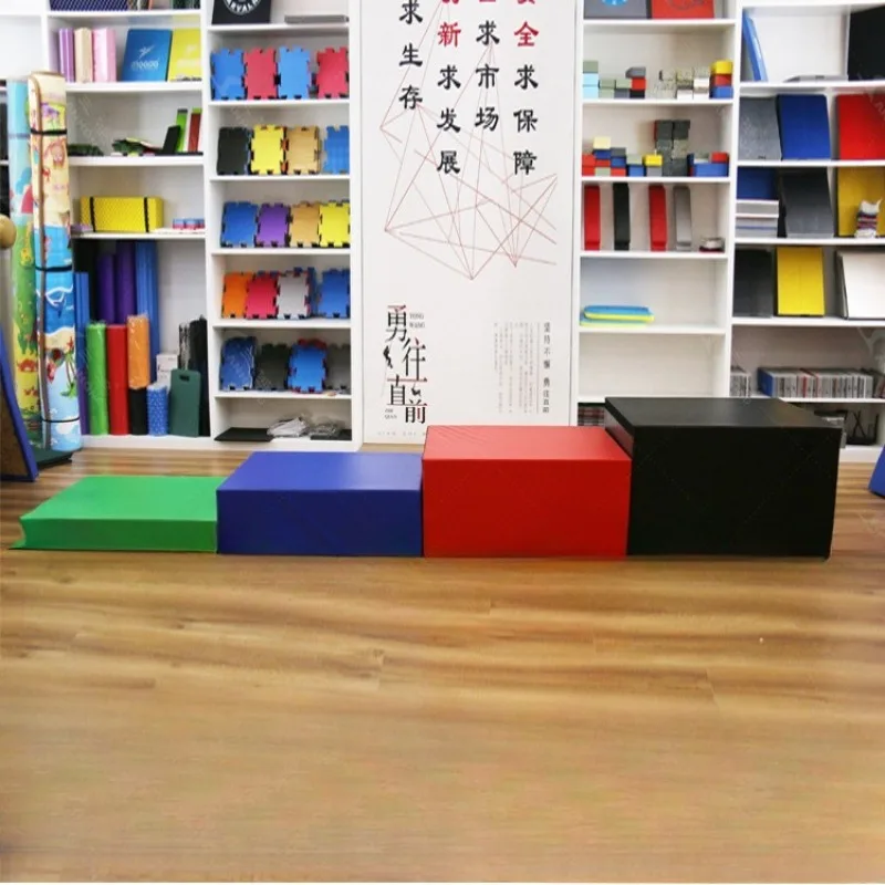 Four-in-one combination children's gymnastics gym bouncing