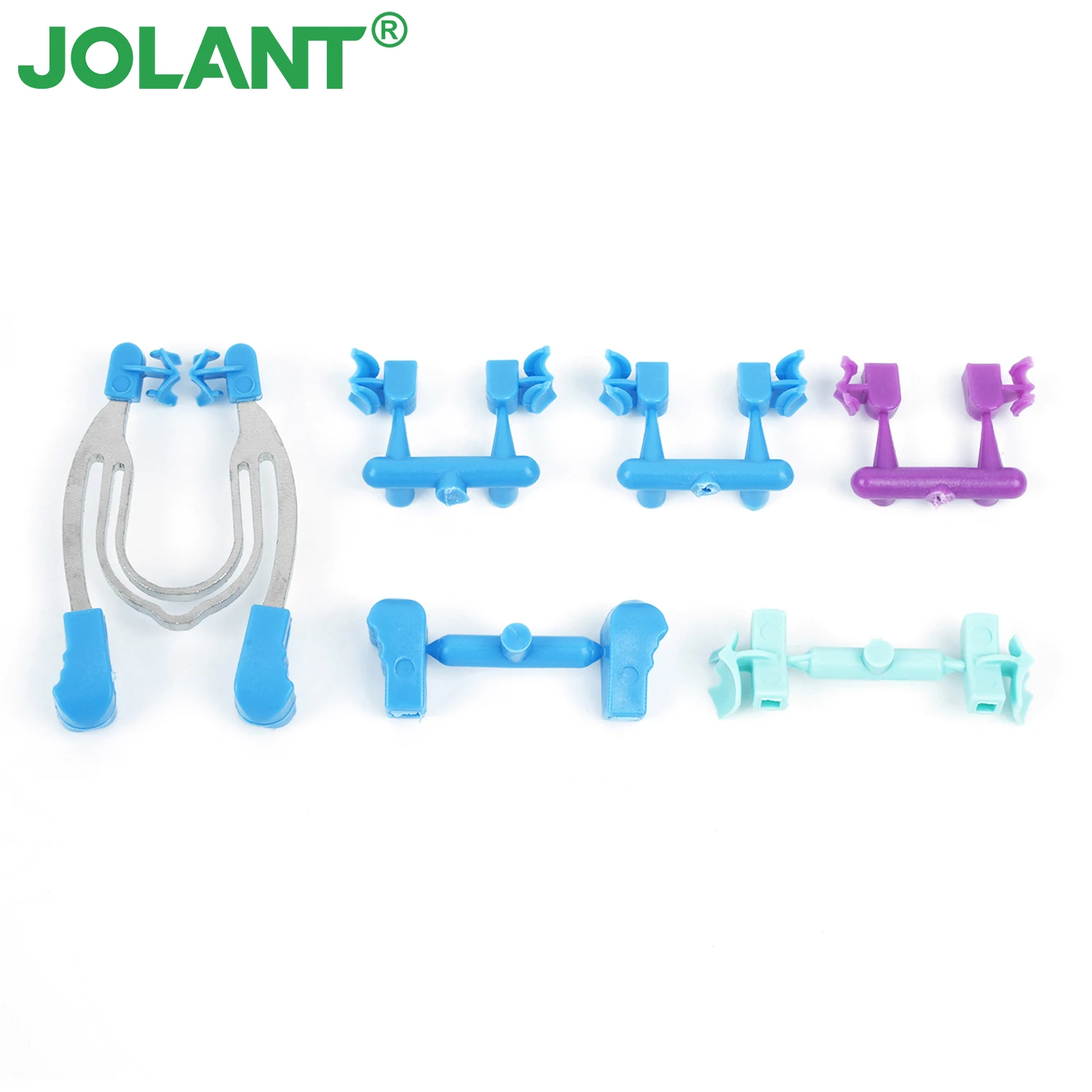 JOLANT Dental Matrix Sectional Contoured Plier Kit Metal Spring Clip Matrices Clamps Wedges Rings Replaceable Dentistry Tools