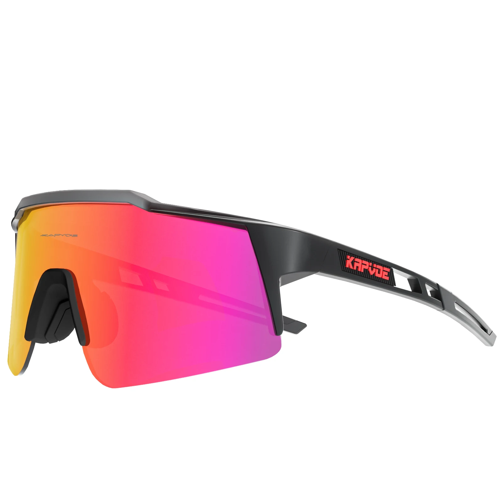 Kapvoe Fahrrad Radfahren Sonnenbrille Polarisierte Radfahren Gläser Fahrrad MTB UV400 Berg Männer/Frauen Brillen Outdoor Sport Brille 3