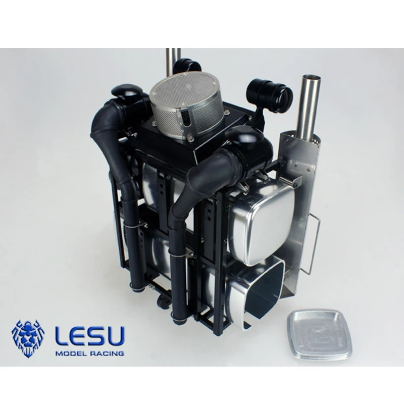 Equipment rack LESU 1/14 heavy duty G-6038 tractor DIY modified accessories car model