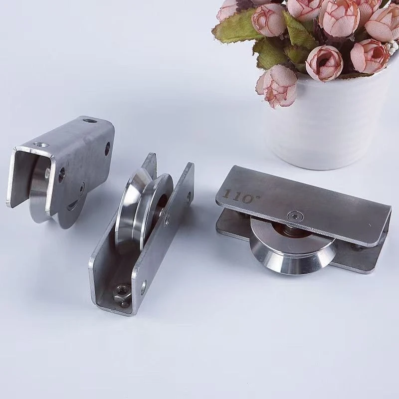 CNC Machine Tool Pulley Stainless Steel Wheel Silent Bearing