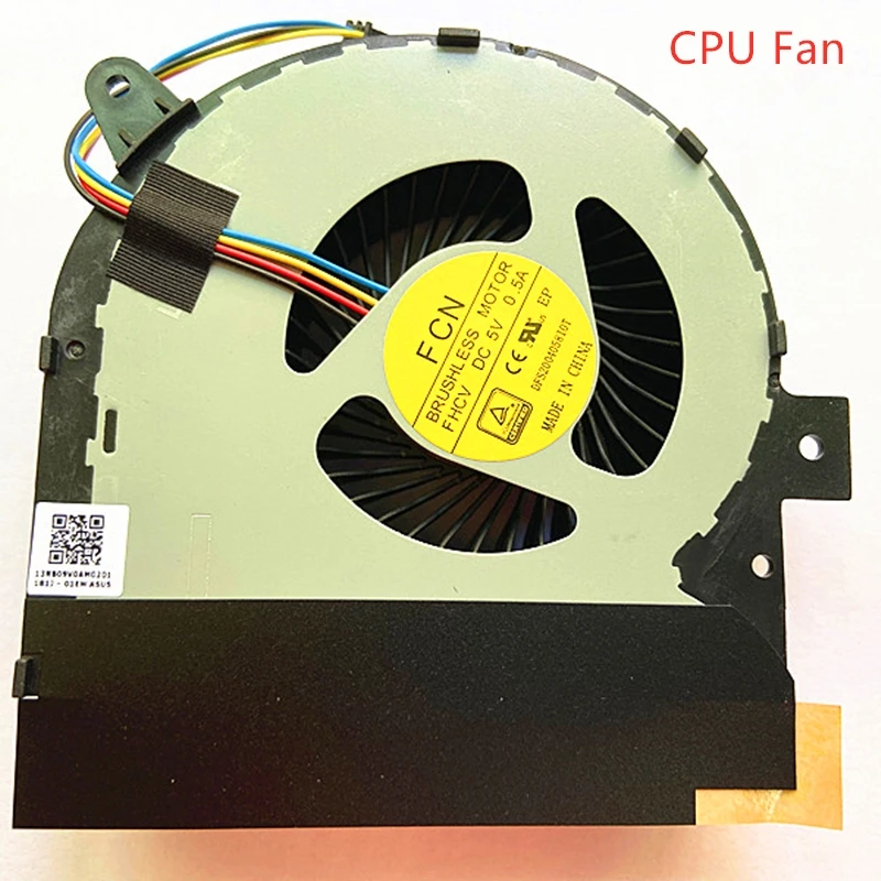 Imagem -05 - Nova Original Laptop Cpu Ventilador de Refrigeração para Asus Rog G752 G752v G752vy G752vt vl Fx72v vy Gtx980 fã 13nb09y0p18011 13nb09y0p19011