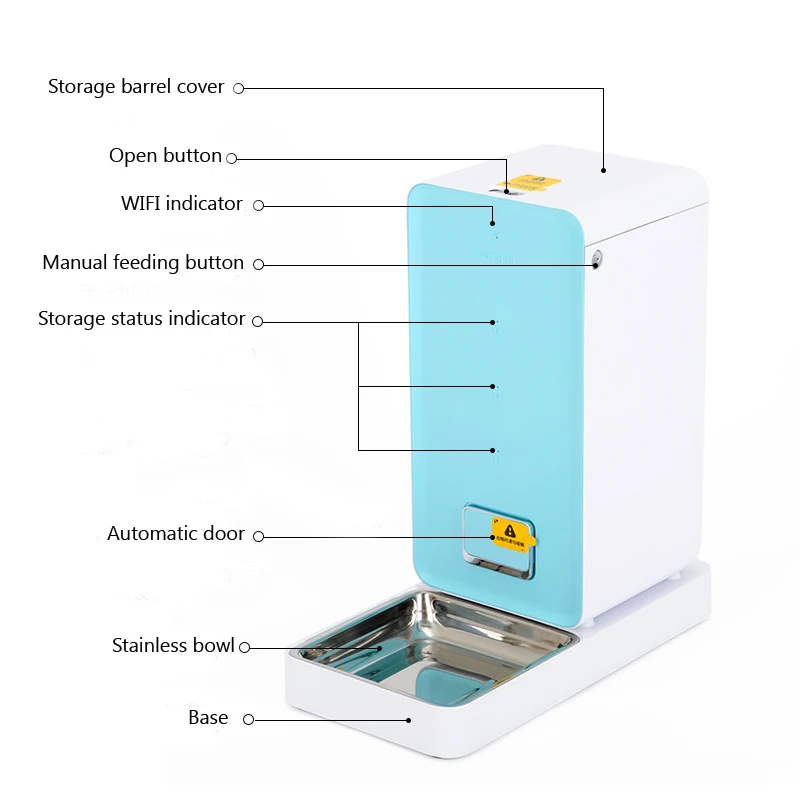 PETKIT APP Control Smart Automatic Pet Feeder