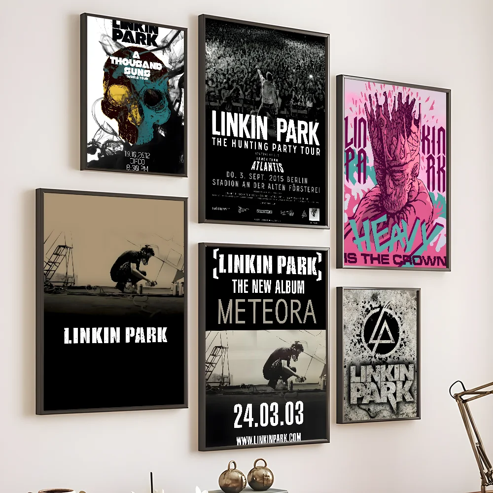 American Rock Band L-LinkinS Cool P-park Poster Home Living Room Wall Room Bed Bedroom Home Decoration